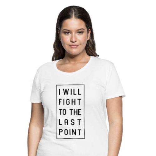 Tennis T-Shirt - Fight to the last point